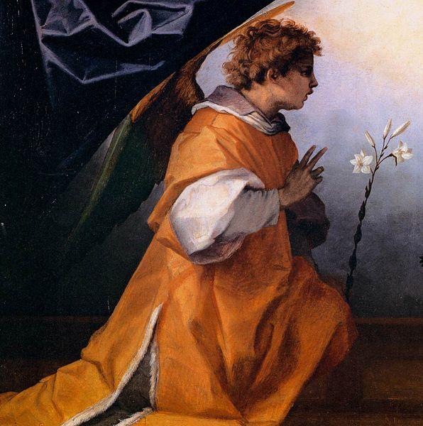 Andrea del Sarto The Annunciation